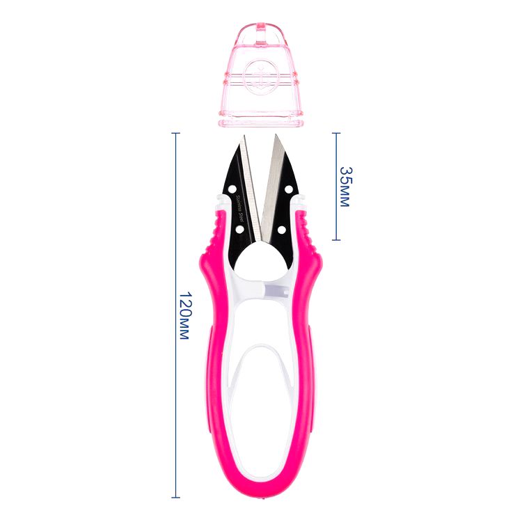 Ножницы для обрезки ниток «снипперы», в блистере, 120 мм, Micron — картинка 2