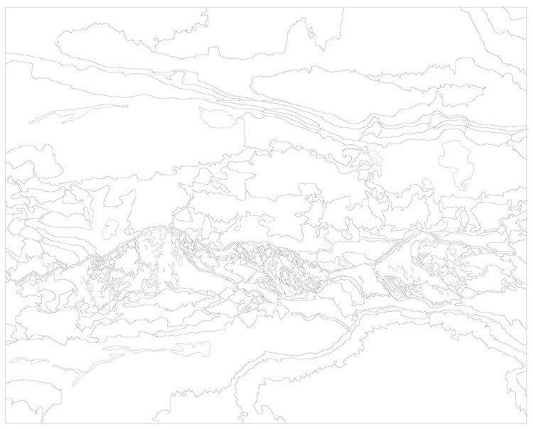Картина по номерам «Высоко в горах» — картинка 3