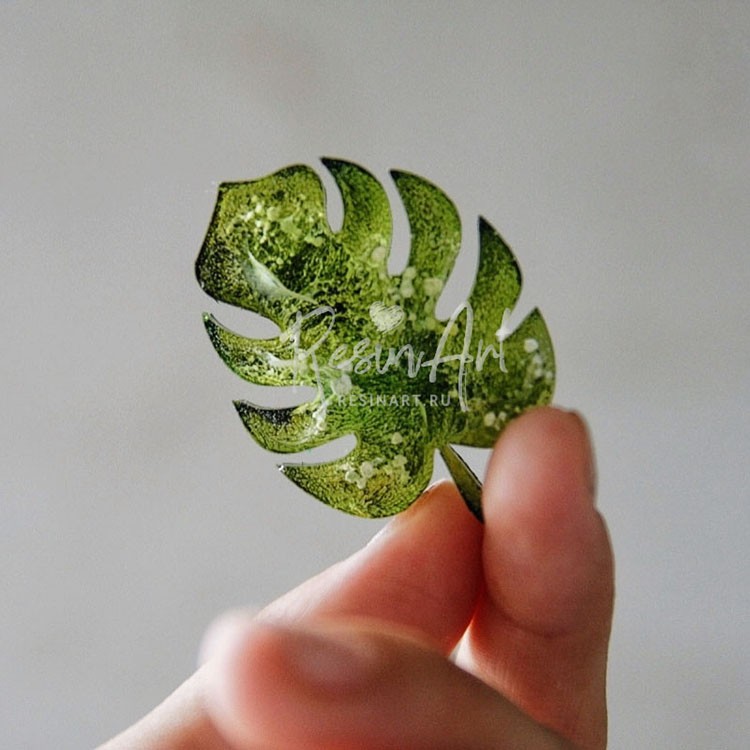 Молд силиконовый Монстера, ResinArt — картинка 2