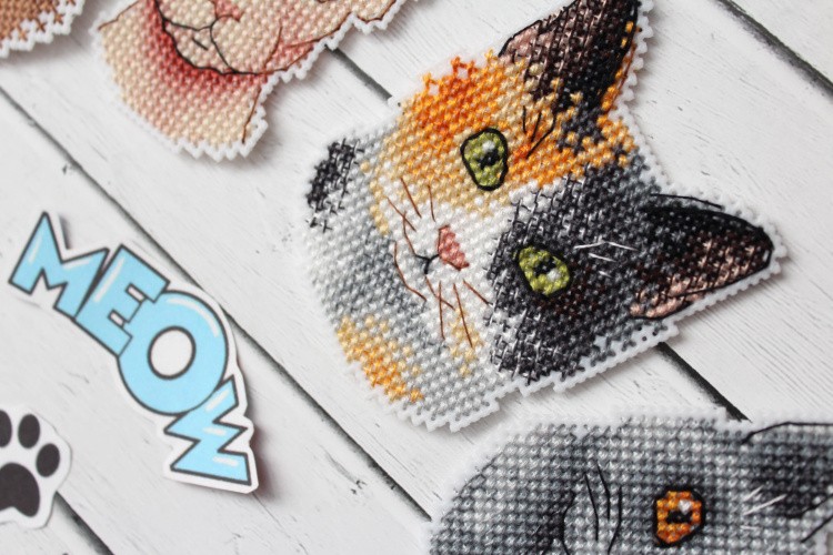 Набор для вышивания «Кто сказал Мяу?» — картинка 4