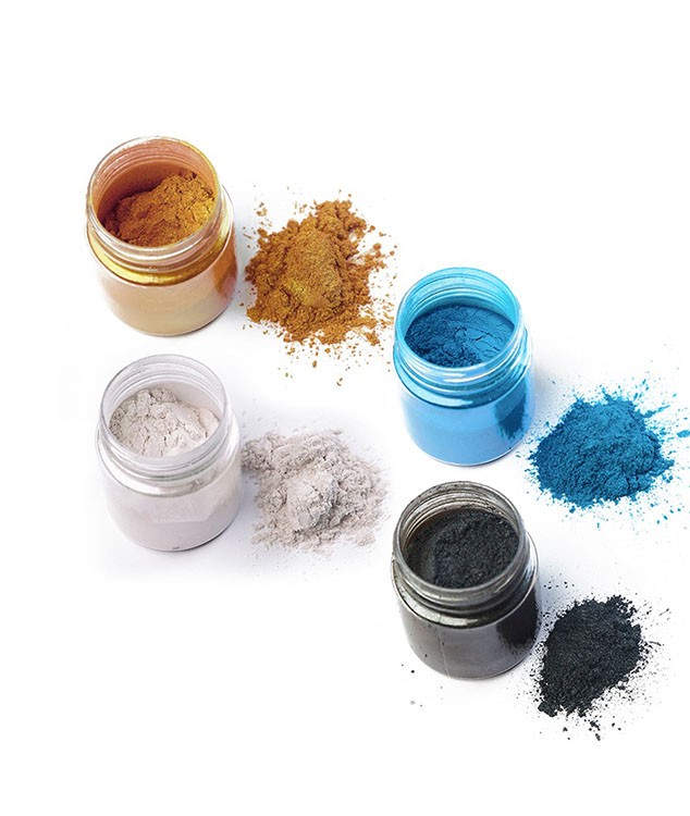 Набор металлик-пигментов «Классика» 4x10 г, Artline Metallic Pigment — картинка 2