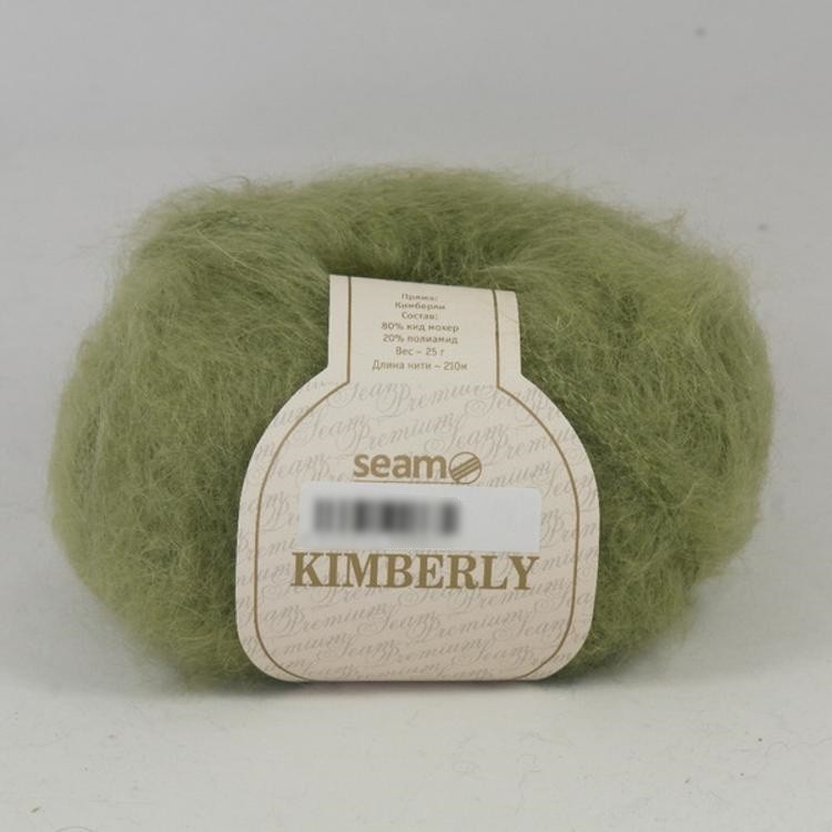 Пряжа SEAM KIMBERLY (12258), фисташка, 5 шт. по 25 г — картинка 2