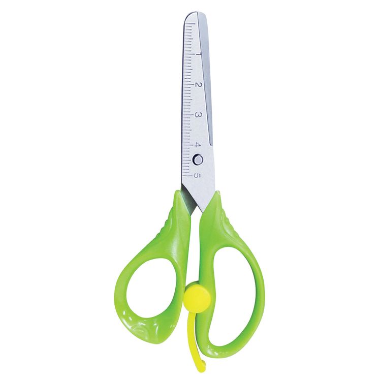 Ножницы 130 мм, с усилителем, с линейкой, ПИФАГОР — картинка 2