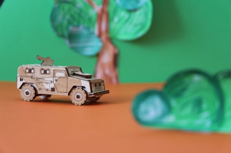 Конструктор из дерева «UNIT Car», UNIWOOD — картинка 2