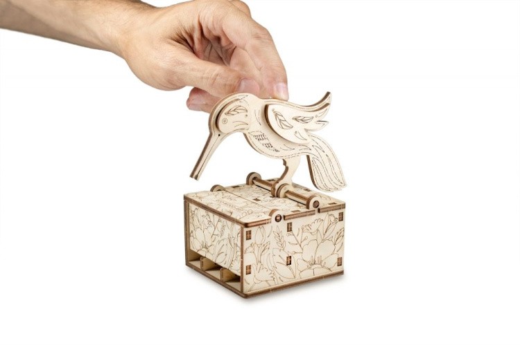 Конструктор из дерева Птичка, Eco Wood Art — картинка 3