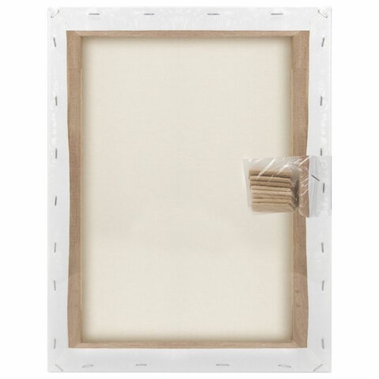 Холст на подрамнике акварельный BRAUBERG ART CLASSIC, 30х40, 240г/м, 100% хлопок,мелкое зерно — картинка 3