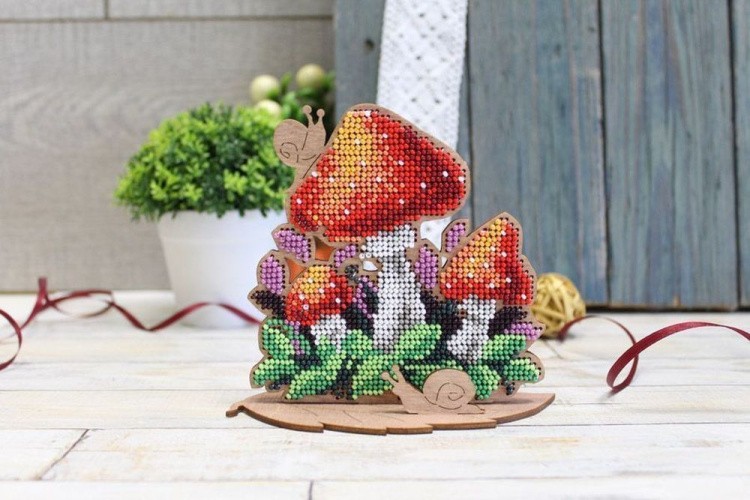 Набор для вышивания «Мухоморчики» — картинка 2