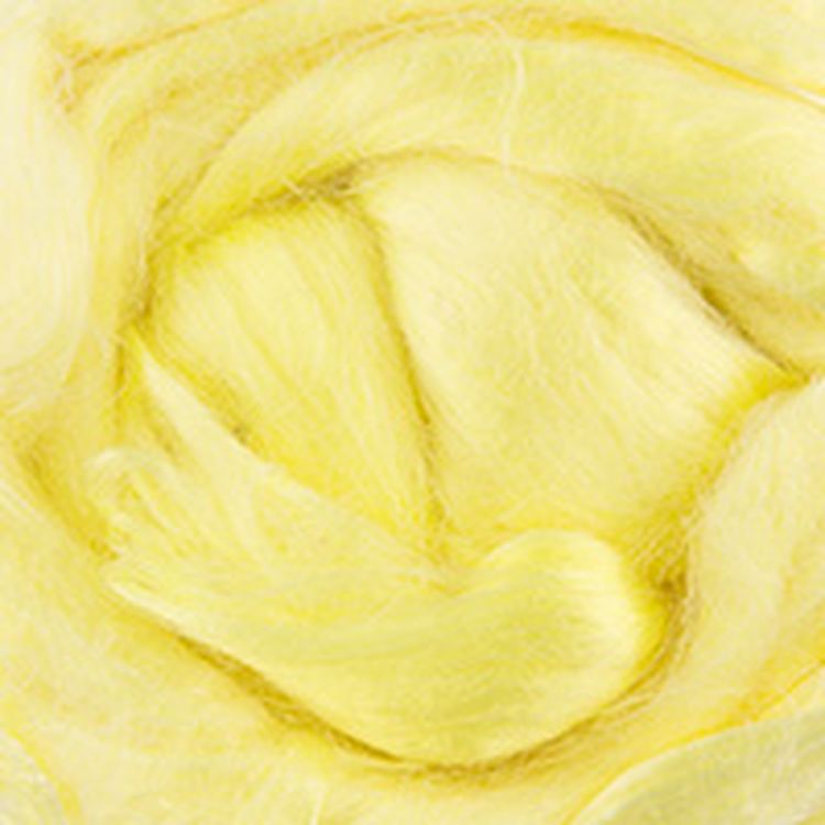 Шерсть для валяния Gamma FV-025, цвет №1346 (лимон), 25 г
