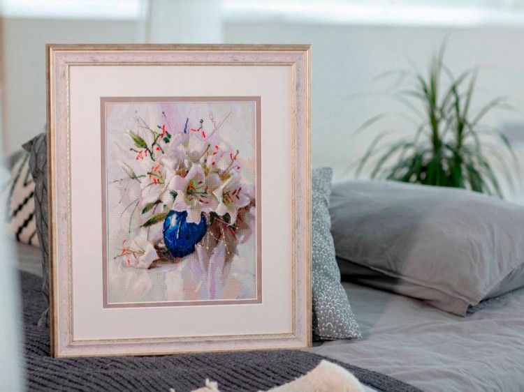 Набор для вышивания «Белые лилии» — картинка 5