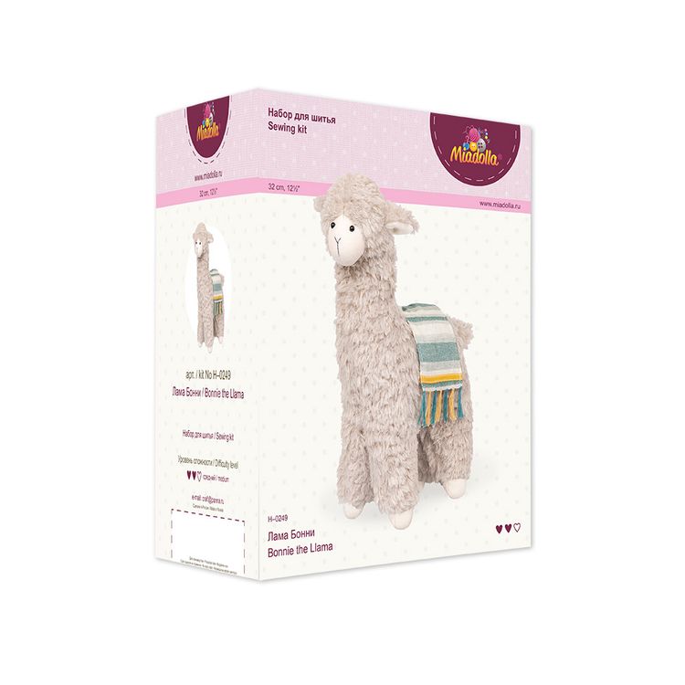 Набор для шитья «Лама Бонни» — картинка 3