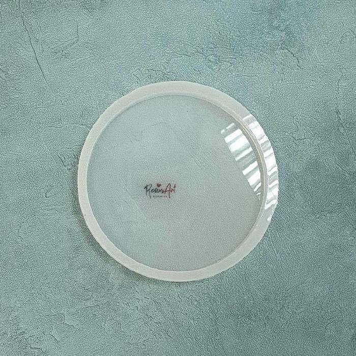Силиконовый молд Подстаканник круг (10 мм) d 13 см, 1 шт., ResinArt