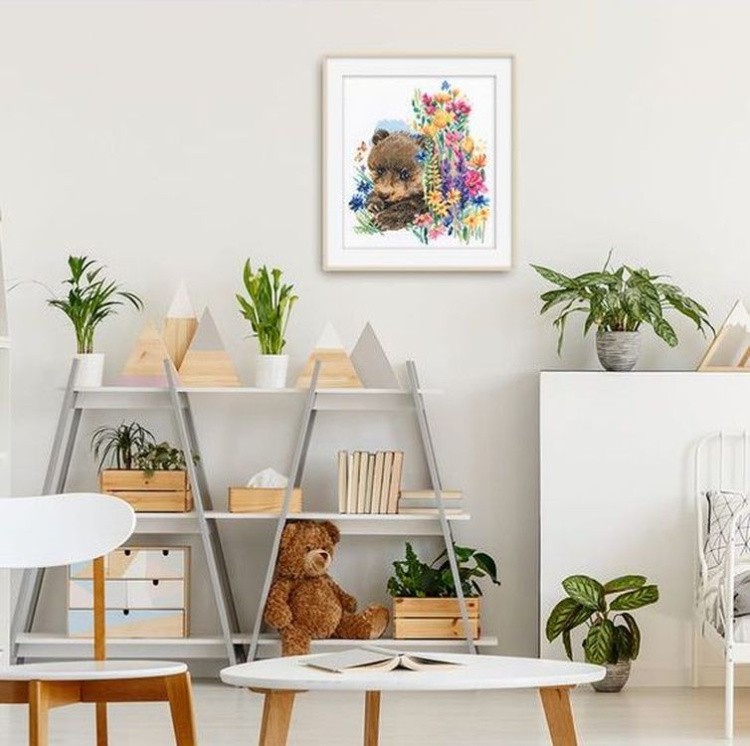 Набор для вышивания «Тот, кто любит цветы» — картинка 5