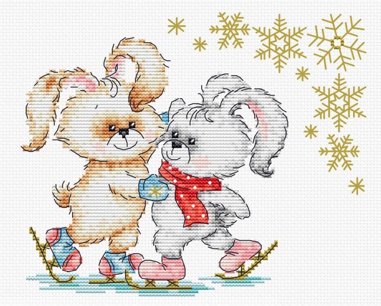 Набор для вышивания «Фигурное катание. Я достигаю высот» — картинка 5