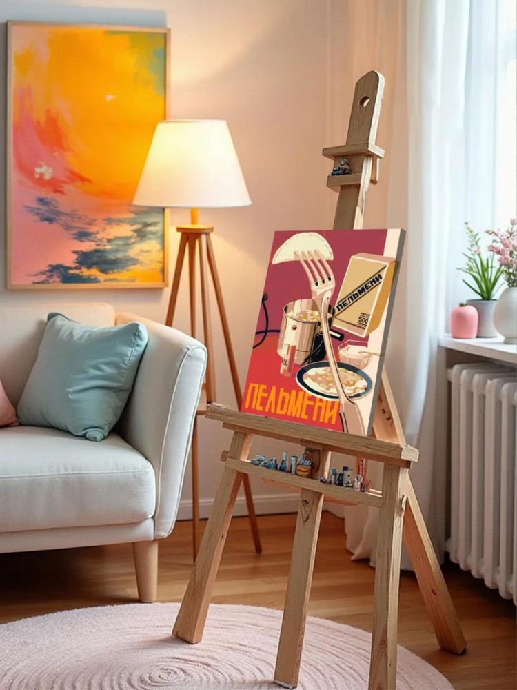 Картина по номерам «Пельмени» — картинка 9