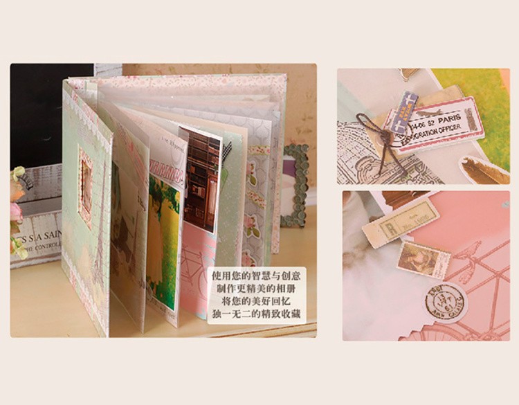 Набор для создания альбома «Париж» — картинка 3