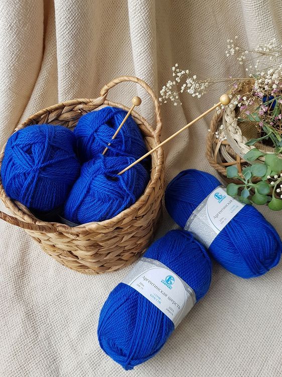 Пряжа Камтекс Аргентинская шерсть (018), мадонна, 5 шт. по 100 г — картинка 2