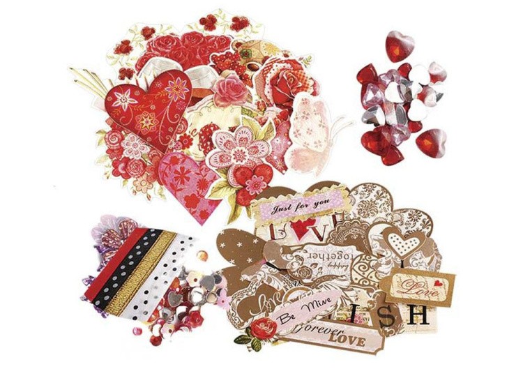 Набор из 10-ти открыток «Влюбленные» — картинка 2