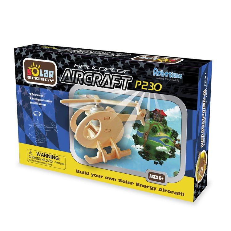 Конструктор из дерева «Вертолет А» — картинка 2