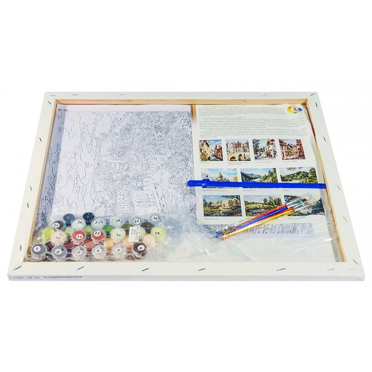 Картина по номерам «Великая Китайская стена» — картинка 3