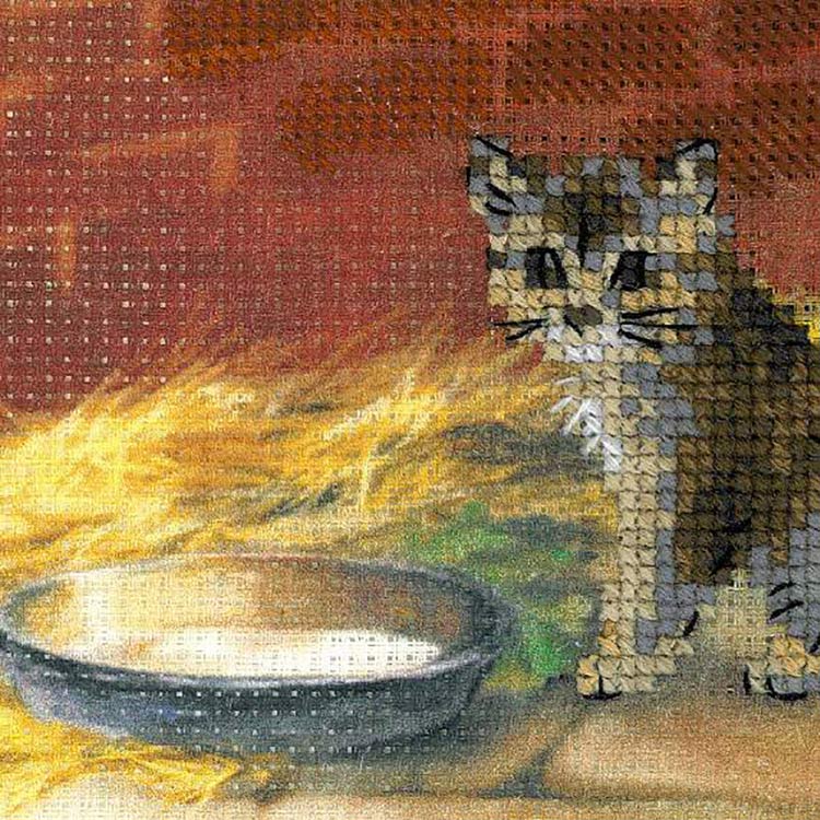 Набор для вышивания «Козленок и котята» — картинка 4