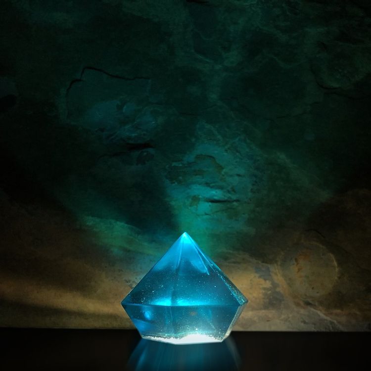 Прозрачный тонер для эпоксидной смолы синяя вода, 10мл — картинка 5