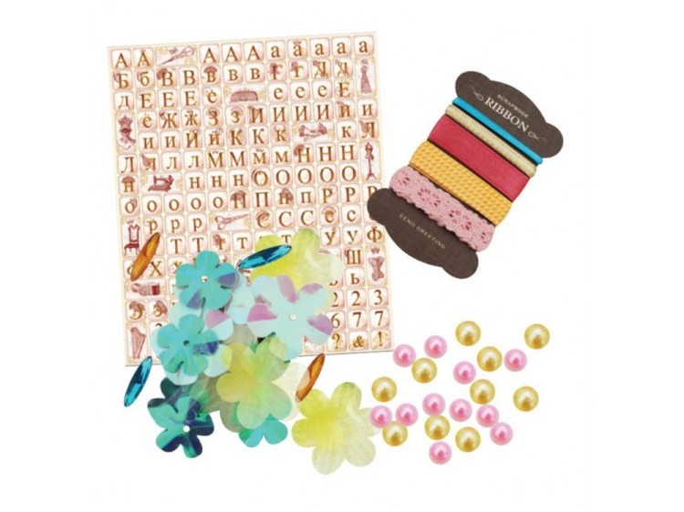 Набор для создания альбома «Цветочный» — картинка 3