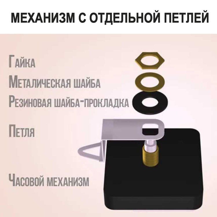 Механизм для часов, 16 мм, Epoxy Master — картинка 3