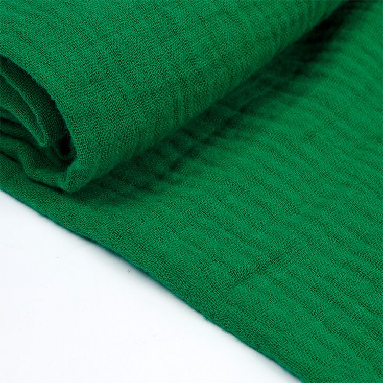 Ткань Муслин, 1 м х 130 см, 125 г/м², цвет: зеленый, TBY — картинка 4