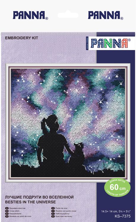 Набор для вышивания «Лучшие подруги во Вселенной» — картинка 7