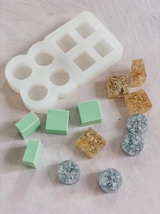 Ножки для подноса/фруктовницы (набор ножек) - Силиконовый молд — картинка 2