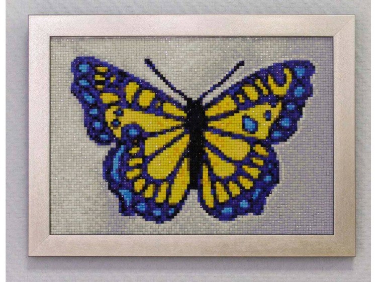 Алмазная вышивка «Лимонница» — картинка 2