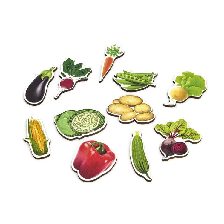 Пазл-набор «Овощи, фрукты, ягоды» — картинка 5