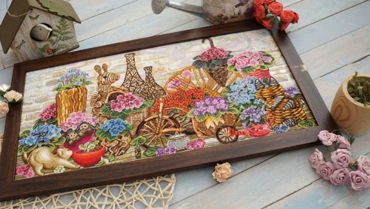 Набор для вышивания «Фиалки» — картинка 2