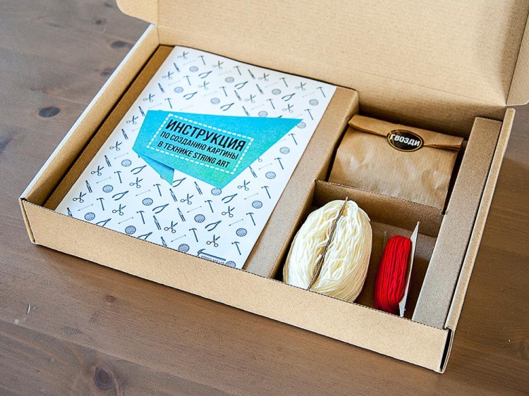 Набор для творчества STRING ART «Love» — картинка 5