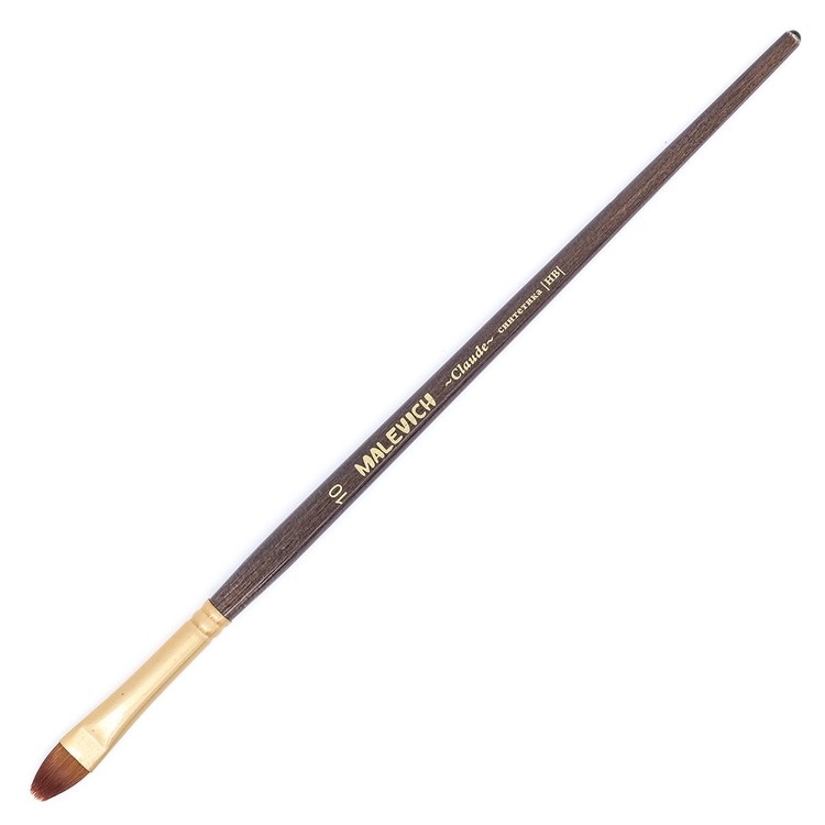 Кисть из синтетики Claude, плоскоовальная №10 — картинка 2