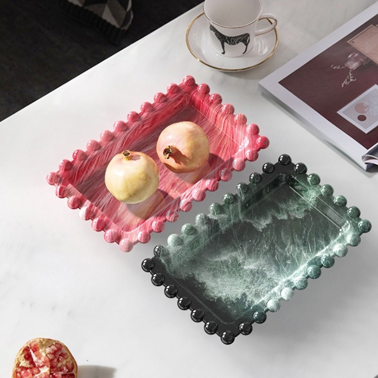 Силиконовый молд - Винтажная тарелка, 16х10 см — картинка 3