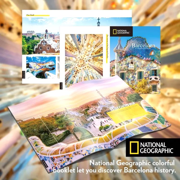 3D пазл CubicFun «National Geographic. Саграда Фамилия» — картинка 5