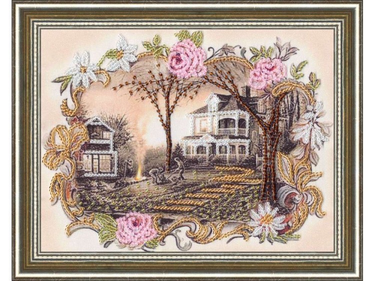 Набор вышивки бисером «Осенний костер» — картинка 2