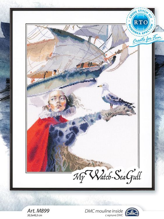 Набор для вышивания «Моя сторожевая чайка» — картинка 2