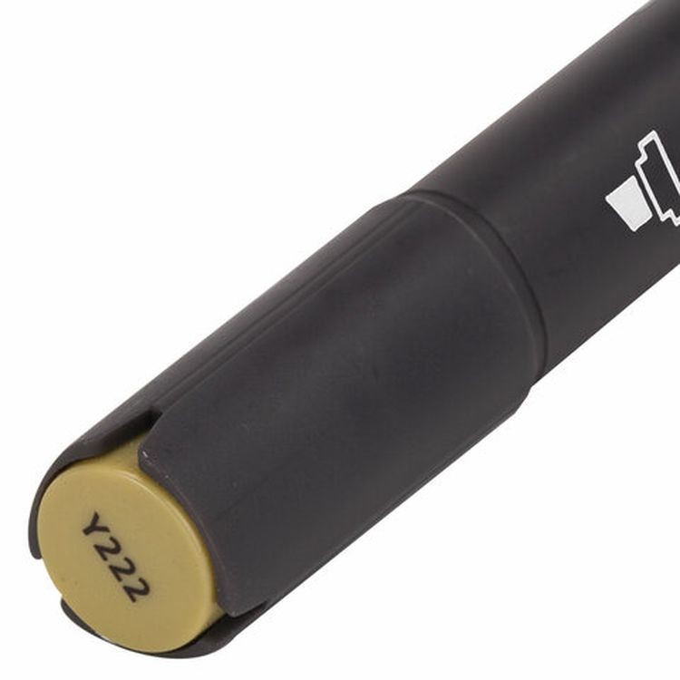 Маркер для скетчинга двусторонний 1 мм - 6 мм BRAUBERG ART CLASSIC, цвет: темный желто-серый — картинка 6