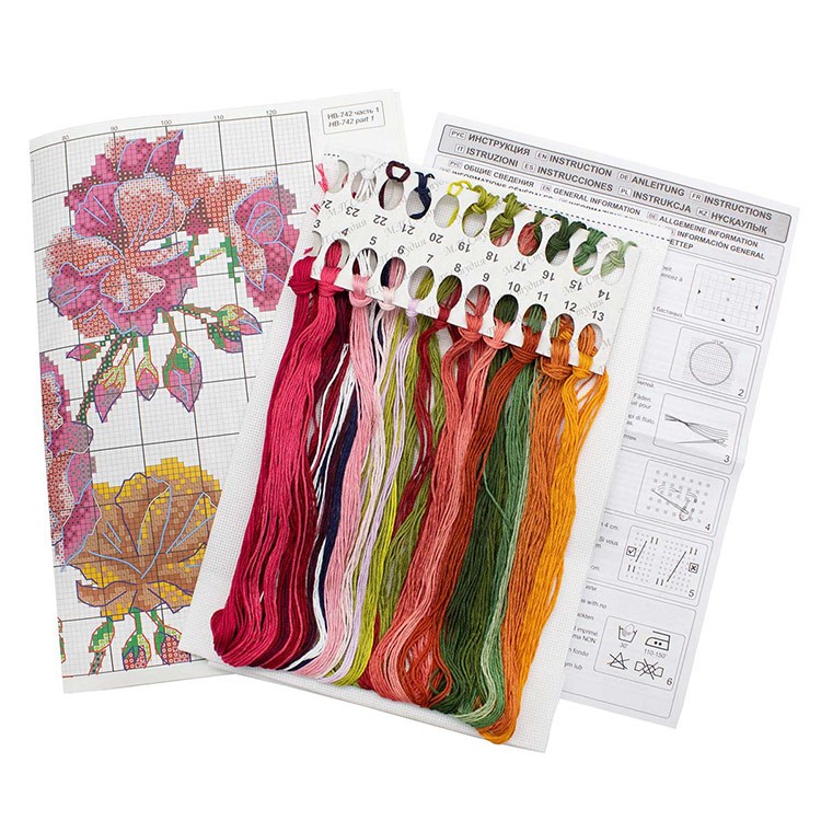 Набор для вышивания «Герань» — картинка 3