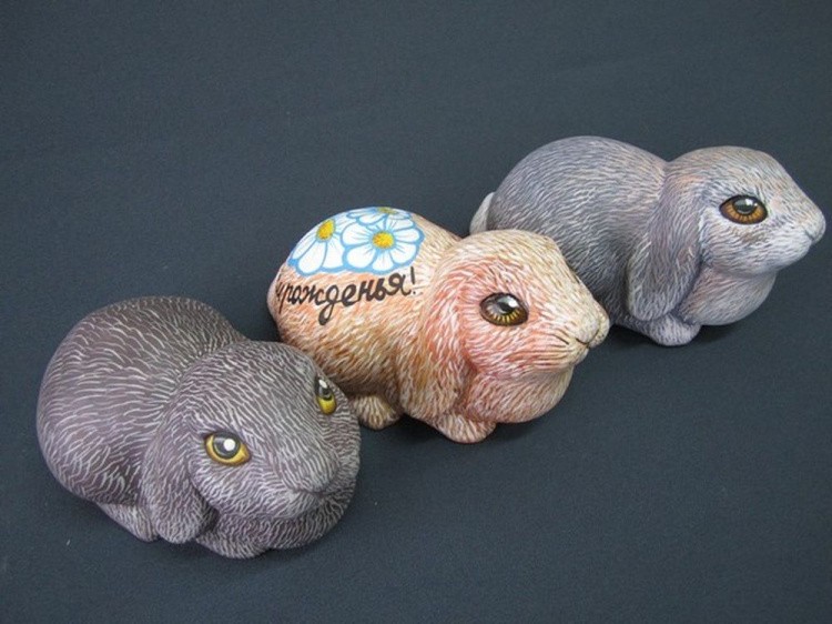 Фигурка для раскрашивания «Кролик вислоухий» — картинка 5