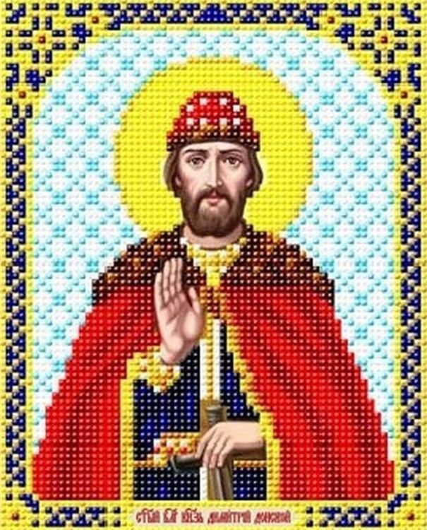 Рисунок на ткани «Святой князь Дмитрий Донской»