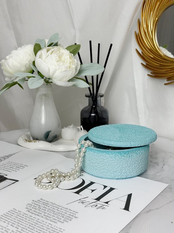 Силиконовый молд - Контейнер/банка для свечей, d13,8x5,5см, 1 шт. — картинка 5