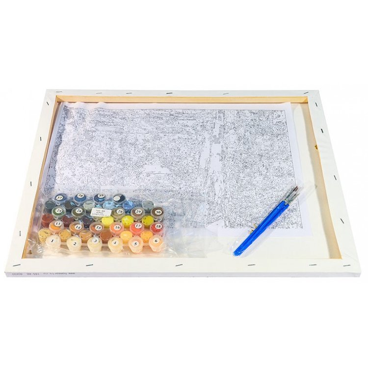 Картина по номерам «У причала» — картинка 3