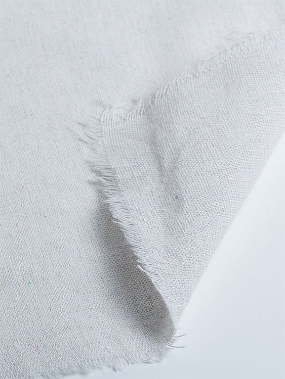 Ткань Лен, 140 г/м², 5 м x 150 см, цвет: белый, TBY — картинка 4