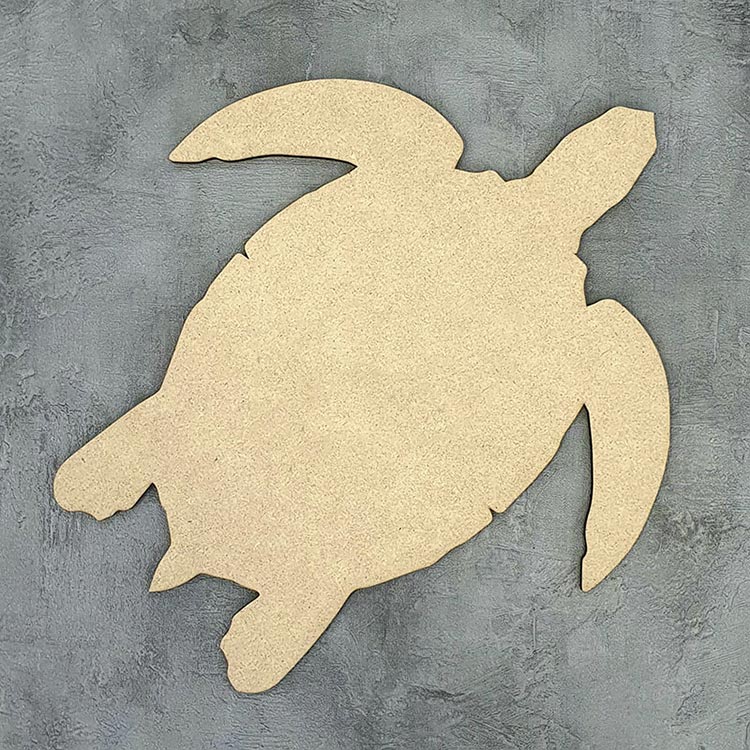 Основа для картины Черепаха, 40х35 см, ResinArt