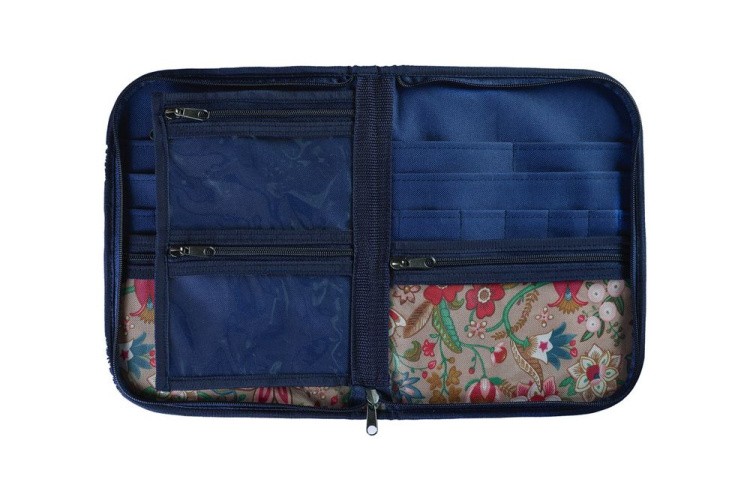 Органайзер для спиц и крючков «Клетка бежевая», 27,5 см, Gamma — картинка 4