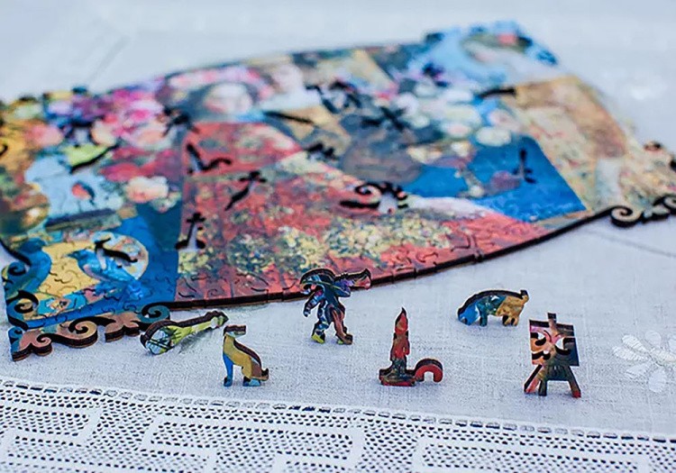 Деревянные пазлы DAVICI «Памяти Рембрандта» — картинка 10