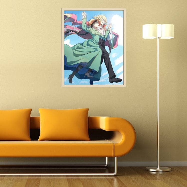 Картина по номерам «Ходячий замок Хаула» — картинка 4